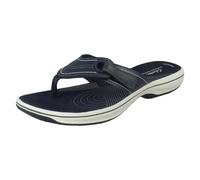 Clarks Ladies Clarks Flip Flop Sandals Brinkley Reyna - Navy - UK 4