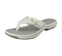 Clarks Ladies Clarks Flip Flop Sandals Brinkley Reyna - White - UK 4