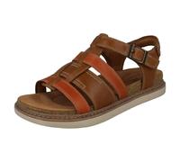 (Tan, UK 5.5) Ladies Clarks Gladiator Sandals - Arwell Sun