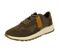 Clarks Ladies Clarks Lightweight Sporty Trainers DashLite Lo - Dark Olive - UK 7