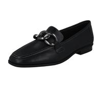 Clarks Ladies Clarks Loafer Style Smart Shoes Sarafyna Iris - Black Soft - UK 6