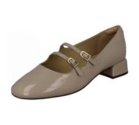 Clarks Ladies Clarks Mary Jane Buckle Fastening Smart Shoes Daiss 30 Shine - Sand - UK 7