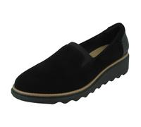 Clarks Shoes Sharon Dolly Narrow Loafers Black EU 39 Women