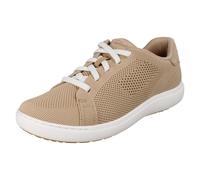 Clarks Ladies Clarks Slip On Trainers Nalle Walk - Beige - UK 6.5