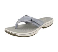 Clarks Ladies Clarks Toe Post Sandals Brinkley Sea - Lavender - UK 8