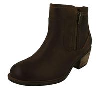 (Taupe, UK 6.5) Ladies Clarks Waterproof Ankle Boots - Neva Zip WP