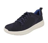 Clarks Ladies CloudSteppers Lightweight Trainers Ezera Lace - Dark Navy Textile - UK Size 5D - EU Size 38 - US Size 7.5M