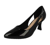 Clarks Ladies Cut Out Buckle Detailed Court Shoes - Kataleyna Rae