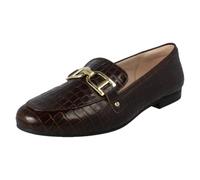 Clarks Ladies Leather Loafers Tamna Trim