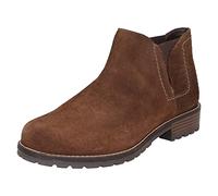 Clarks Ladies Low Heel Chelsea Casual Ankle Boots Clarkwell Demi - Dark Brown Combi - UK Size 5E - EU Size 38 - US Size 7.5W