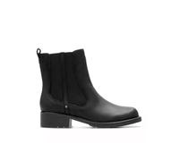 Clarks Ladies Orinoco Club Black Leather Chelsea Ankle Boots Size UK 3.5 D