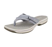 Clarks Ladies Toe Post Sandals - Brinkley Sea