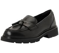 Clarks Lauryl Tassel Womens Black Leather, 7