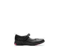 Clarks Leather Mary Jane Shoes (7 Small - 2½ Large) Black