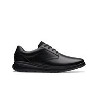 Clarks Lifton Lace Mens Black Leather, 8