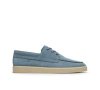 Clarks Lockford Boat Light Blue Boat Shoes Blue