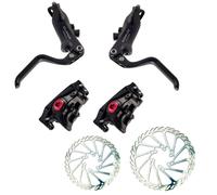 Clarks M3 Hydraulic Front & Rear Disc Brake SET 160mm - Black / Pair / 160mm