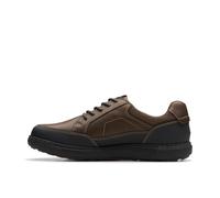 Clarks Mapstone LoGTX Mens Dark Brown Lea, 9