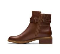 Clarks Maye Bella Womens Tan Leather, 4