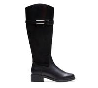 Clarks Maye Carly Knee High Boots BLACK SIZE 3