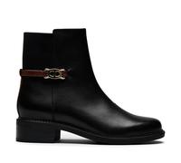 Clarks Maye Kaylie Short Ankle BootsWomen, Black Leather, 5 UK
