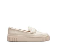 Clarks Mayhill Cove Cream Leather, cream, 4 Regno Unito