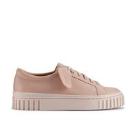 Clarks for woman. 26181209 Mayhill Walk leather shoes pink (41), 3 to 5 cm, Laces, Casual