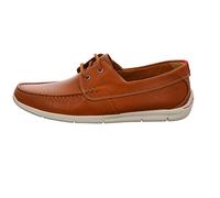 Clarks Men Karlock Step Boat Shoes, Brown (Tan Leather), 44.5 EU