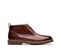 Clarks Men's Aldwin Chukka Boot, Mid Tan Lea, 8.5 UK