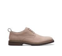 Clarks Men's Aldwin Lace Derby, Grey Nubuck, 12 UK