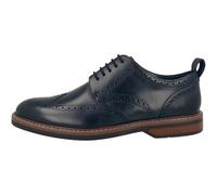Clarks Mens Aldwin Limit -, Navy Leather, 9.5 UK