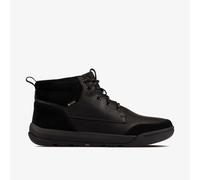 Clarks Mens Ashcombe Hi GORE-TEX Black Warmlined Leather Ankle Boots,Lace