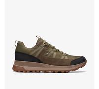 Clarks Mens ATL Trek Run GORE-TEX Dark Olive Trainers - Green - Size UK 8