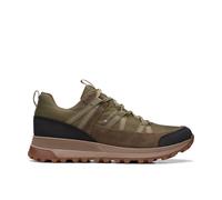 Clarks Men's ATL Trek Run GORE-TEX Dark Olive Trainers in Green | Size: 12/Standard Fit