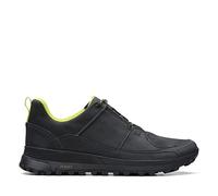 Clarks Men's ATL Trek Run Sneaker, Black Leather, 8.5 UK