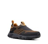 Clarks Men's ATL Walk Step Waterproof Hiking Shoe, Dark Olive Suede, 8.5 UK