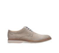Clarks Men's Atticus Lt Lace Oxford, Grey Nubuck, 10.5