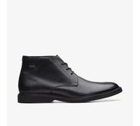 Clarks Mens AtticusLTHiGTX Black Leather Boots - Size UK 10.5