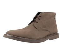 Clarks Mens Atticus LT Hi GORE-TEX Dark Brown Nubuck Ankle Boots,Lace Up Nubuck