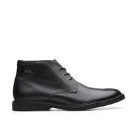 Clarks Men's AtticusLTHiGTX Chukka Boot, Black Leather, 12 UK