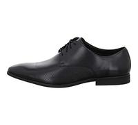 Clarks Men's Bampton Cap Derbys, Black (Black Leather), 6 UK