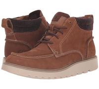 Clarks Men's Barnes Mid Oxford Boot, Cola Suede, 10 UK