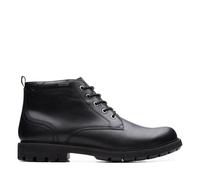 Clarks Men's Batcombe Mix GORE-TEX Black Leather Ankle Boots | Size: 9-Standard Fit Clarks Black 9-Standard Fit
