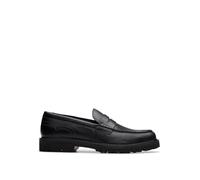 Clarks Men's Berwick Lo, Black Leather, 7 UK