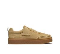 Clarks Mens Boxbee Lace Maple Suede Wallabee,Lace Up Brown
