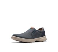 Clarks Men's Bradley Ease Loafer, Navy Nubuck, 9
