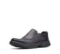 Clarks Men's Bradley Free Loafer, Black Tumbled Leather, 9 UK