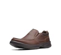 Clarks Men's Bradley Free Loafer, Tan Tumbled Leather, 10 UK