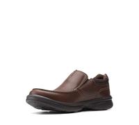 Clarks Men's Bradley Free Loafer, Tan Tumbled Leather, 9 UK