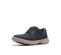 Clarks Men's Bradley Plain Oxford, Navy Nubuck, 6 UK